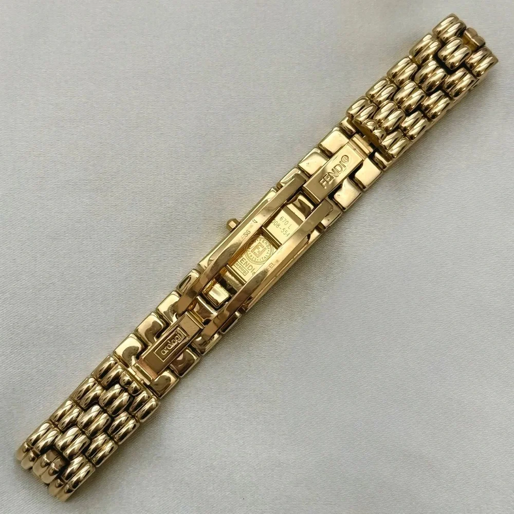 AUTHENTIC VINTAGE FENDI GOLD WATCH